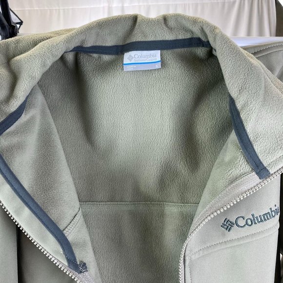 Columbia Sportswear’s Mt. Village Men’s Softshell Jacket (Camel, X-Large) NEW - Picture 8 of 9